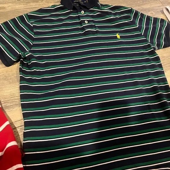 Three Ralph Lauren Polo Shirts (Mediums) - Picture 5 of 10